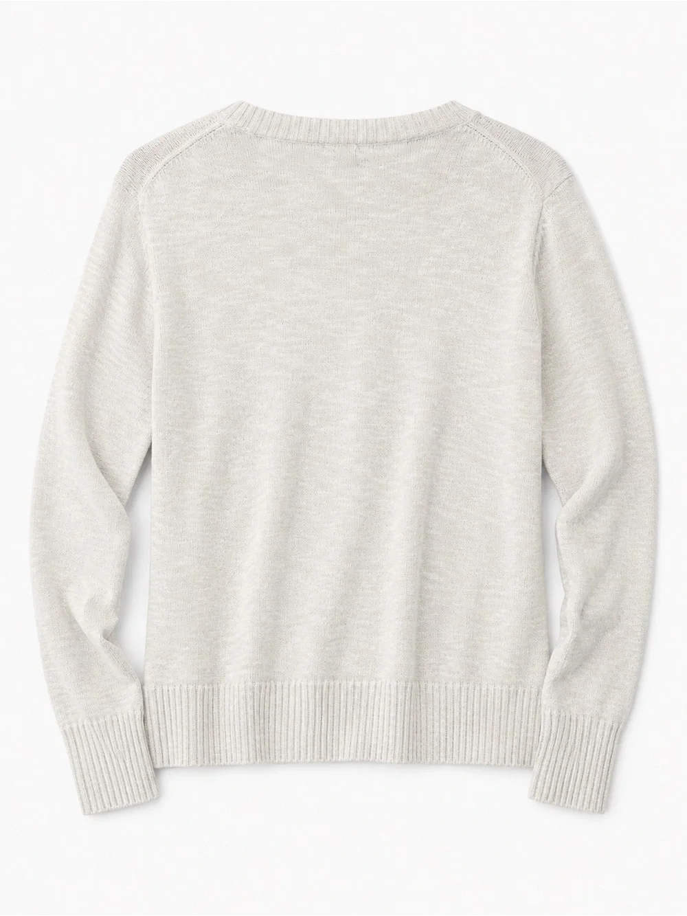 J. Crew Soft Cream Crewneck Sweater